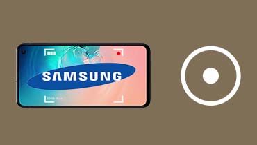 Enregistrement d'écran sur Samsung