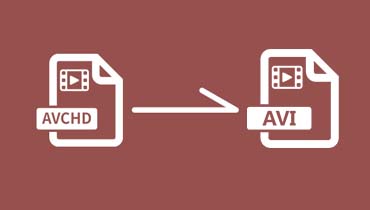 Comment convertir AVCHD en AVI avec le logiciel ou en ligne facilement
