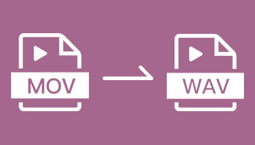 MOV en WAV | Extraire l'audio d'une vidéo MOV en WAV