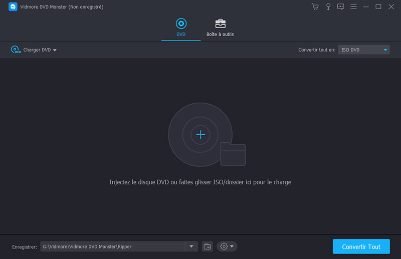 Interface de DVD Ripper