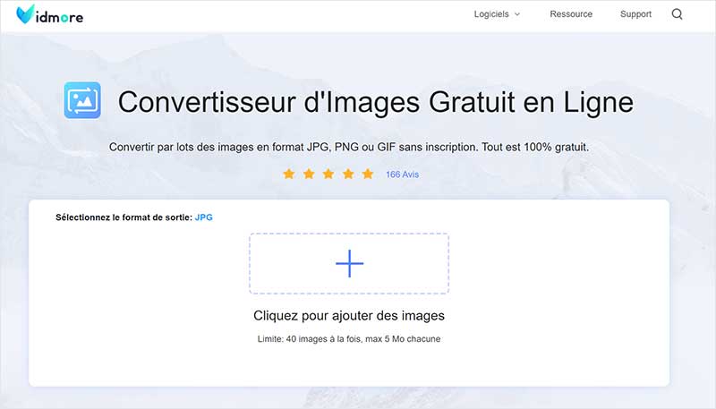 Convertisseur d'Images Gratuit en Ligne