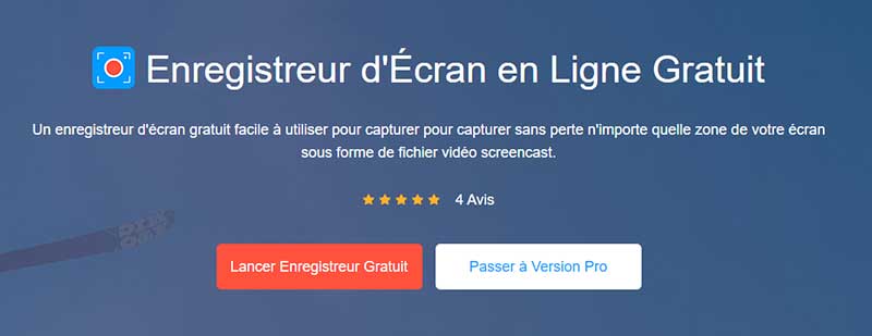 Lancer Enregistreur Gratuit