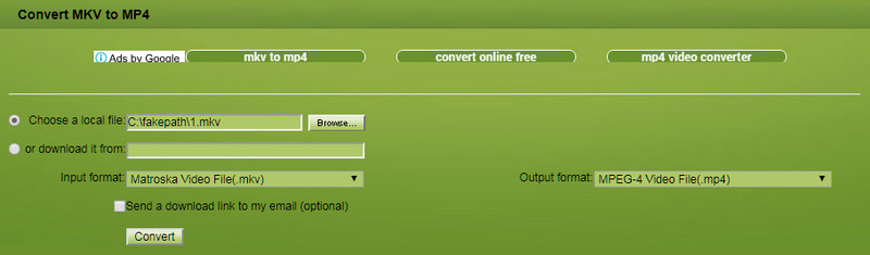 Convert.Files : MKV en MP4