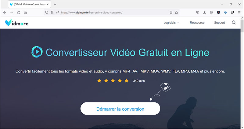 Vidmore Convertisseur Vidéo Gratuit