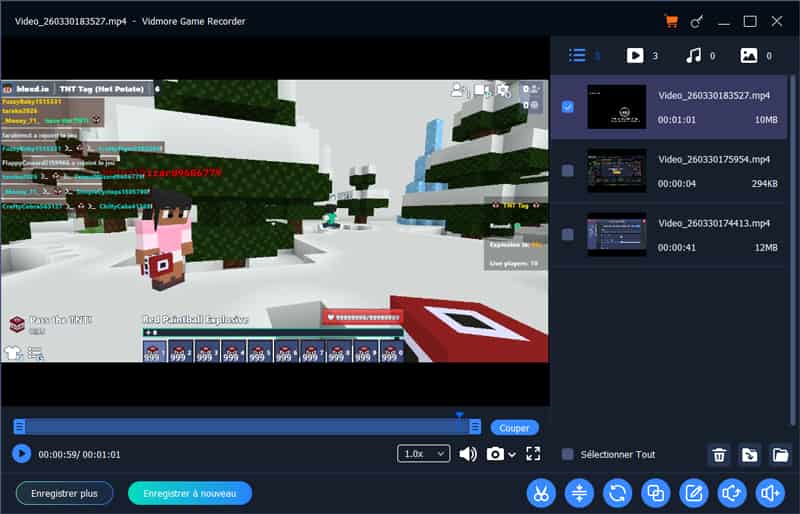 Sélectionner Enregistreur Vidéo