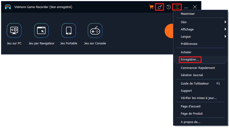Vidmore Game Recorder