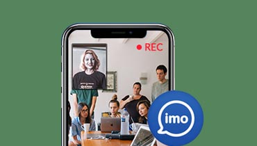 Enregistrer un appel vidéo IMO avec le son de votre iPhone et Android