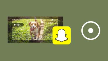 Enregistrement d'écran de Snapchat