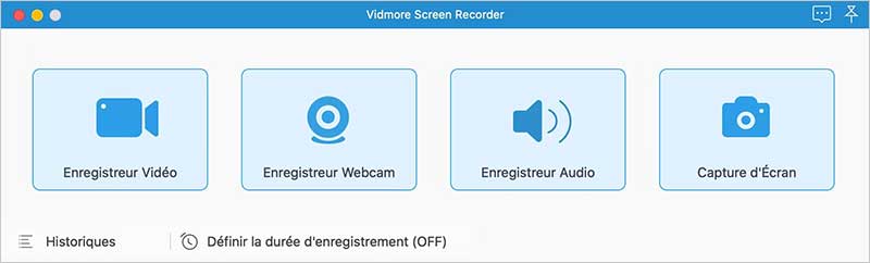 Vidmore Screen Recorder pour Mac