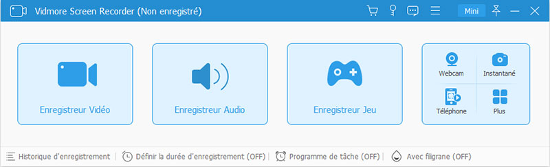 Enregistreur d'écran Vidmore.