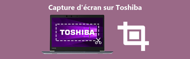 Capture d'écran sur un ordinateur portable Toshiba