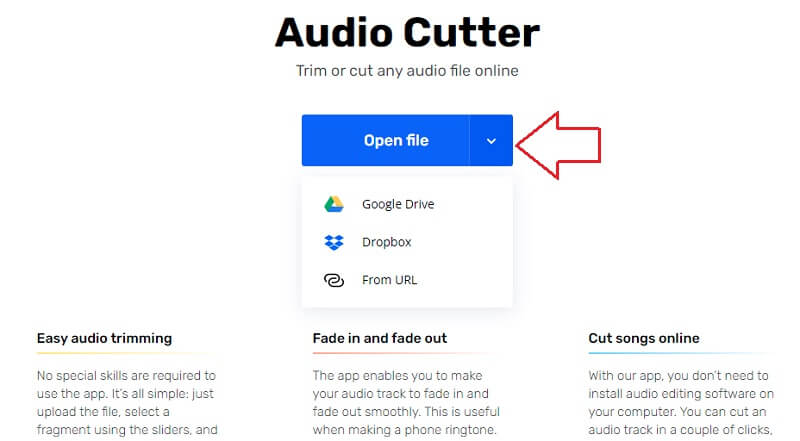 Audio Cutter Ajouter de la musique