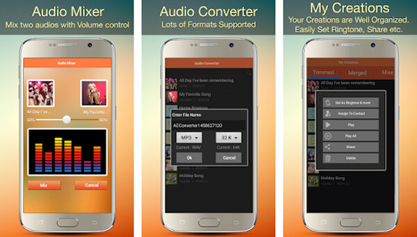 Convertisseur Audio MP3 Cutter Mix