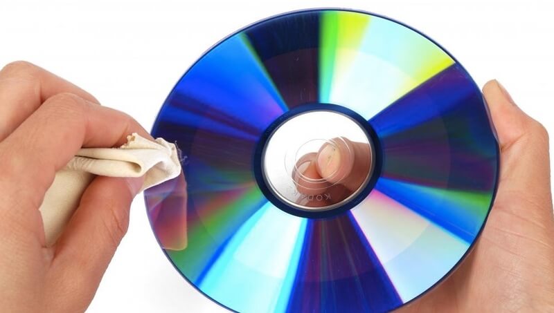 Nettoyer le disque DVD