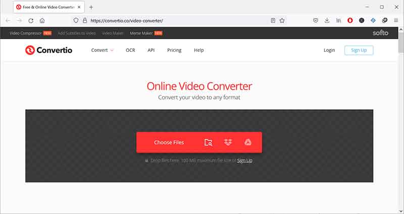 Convertir FLAC en ALAC avec Convertio