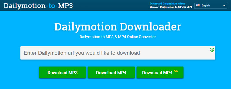 Dailymotion vers MP3 Downloder