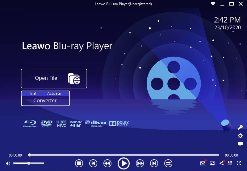 Exécuter le lecteur Blu-ray leawo