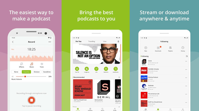 Enregistrer un podcast sur Android