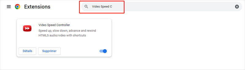 Video Speed Controller