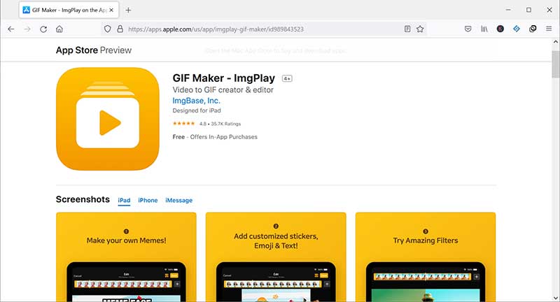 GIF Maker — ImgPlay