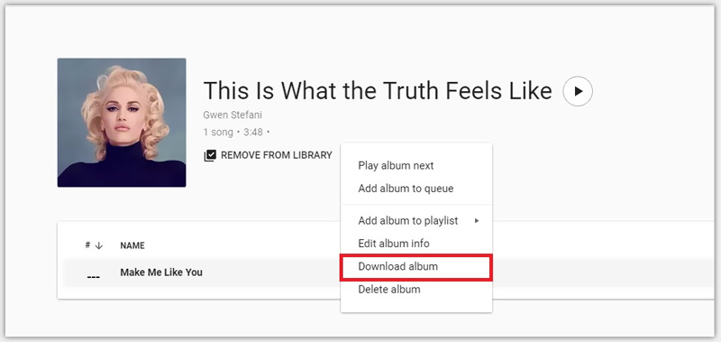 Ordinateur de téléchargement de musique Google Play