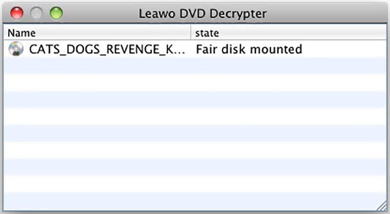 Leawo DVD Decrypter pour Mac 