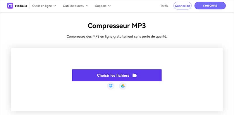 Media.io - Compresseur MP3