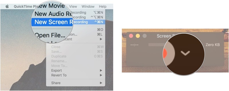 Enregistrement d'écran Mac rapide