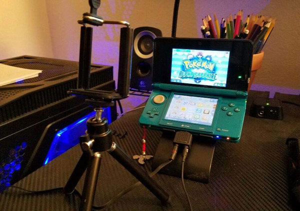 Enregistrer le gameplay de la caméra 3DS