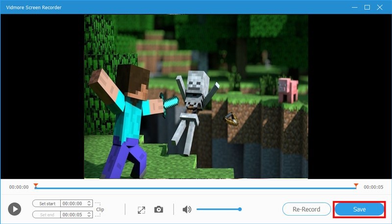 Enregistrer une vidéo Minecraft