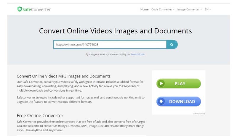 Safe Converter