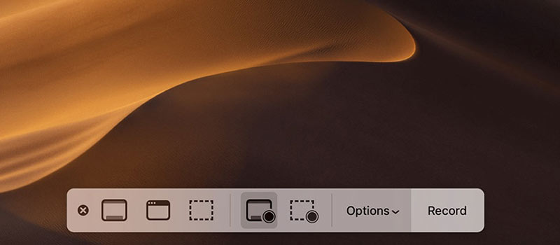 Enregistrer l'écran sur Mac Mojave