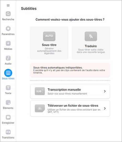 Mettre des sous-titres sur une vidéo MP4 avec VEED.IO