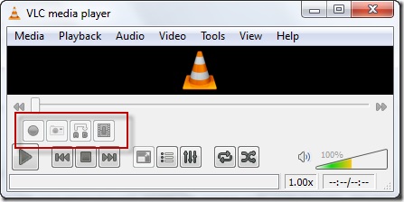 Enregistreur audio VLC