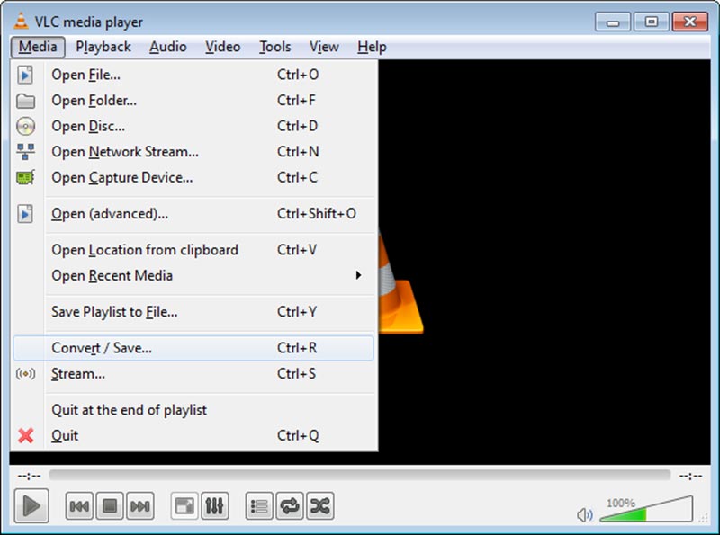 VLC Convertir/Enregistrer