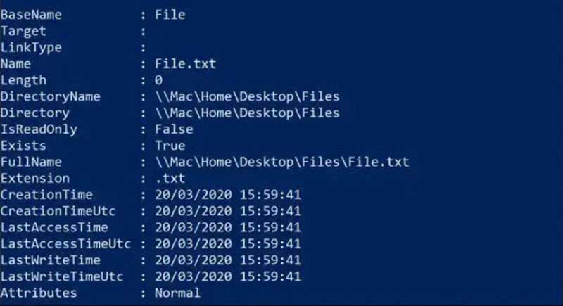 Modifier la date d'un fichier avec Windows PowerShell