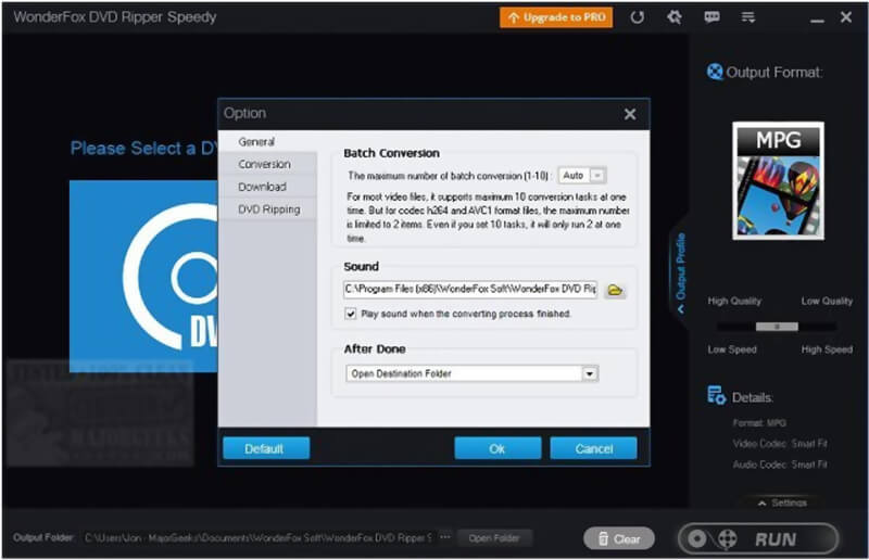 Extracteur de DVD gratuit WonderFox