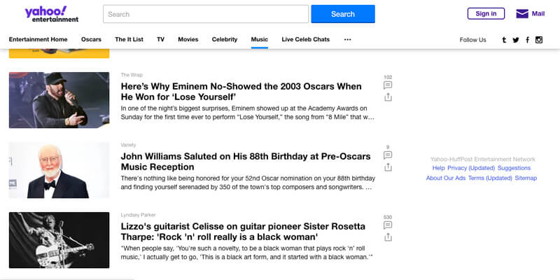 Yahoo Musique