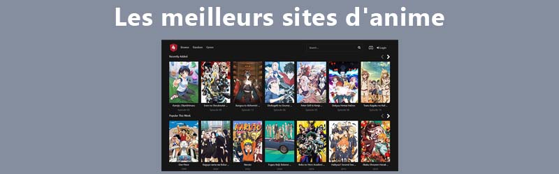 Meilleurs sites de streaming d'anime